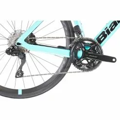 Bianchi Aria Aero 105 Di2 Disc Türkis -Cube Fahrradladen bianchi aria aero 105 di2 disc celeste black full glossy 6