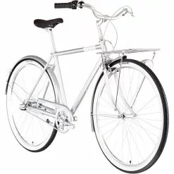 Creme Caferacer Uno 3-Gang Herren Silber