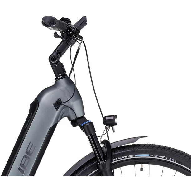 Cube Kathmandu Hybrid Pro 625 Easy Entry Grau/schwarz 4 Cube Kathmandu Hybrid Pro 625 Easy Entry Grau/schwarz – Bild 2