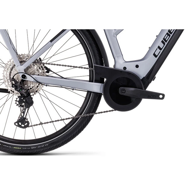 Cube Kathmandu Hybrid SLX 750 Trapez Silber 6 Cube Kathmandu Hybrid SLX 750 Trapez Silber – Bild 4