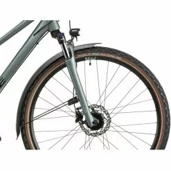 Cube Nature Pro Allroad Trapez Grün -Cube Fahrradladen cube nature pro allroad trapeze silvergreennblack 3