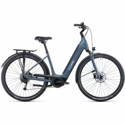 Cube Supreme Sport Hybrid ONE 400 Easy Entry Blau