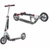 HUDORA Big Wheel Air City Scooter Kinder Weiß/silber -Cube Fahrradladen hudora big wheel air city scooter weiss silber 1