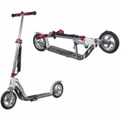 HUDORA Big Wheel Air City Scooter Kinder Weiß/silber