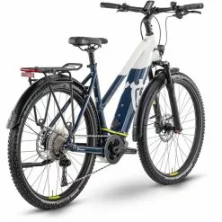 Husqvarna Cross Tourer CT3 Trapez Weiß -Cube Fahrradladen husqvarna cross tourer ct3 trapeze white blue 3
