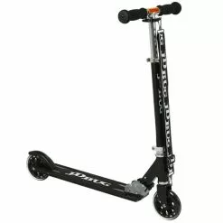 JDBug Street Classic Tretroller 4" Kinder Schwarz
