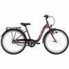 Noxon Aurora Wave 24" 3-fach Kinder Rot 1 Noxon Aurora Wave 24" 3-fach Kinder Rot -Cube Fahrradladen noxon aurora wave 24 3 speed kids dark cherry 1
