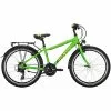 Noxon Rocket ND Dirt 24" 21-fach Kinder Grün -Cube Fahrradladen noxon rocket nd dirt 24 21 speed kids light green matt 1