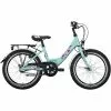 Noxon Rocky ND Wave 20" 3-fach Kinder Türkis -Cube Fahrradladen noxon rocky nd wave 20 3 speed kids pastel turquoise 1