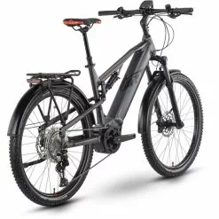 Raymon CrossRay FS E 6.0 Grau/schwarz -Cube Fahrradladen raymon crossray fs e 60 anthracite metallic black b red 3