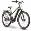 Raymon TourRay E 5.0 Trapez Grau -Cube Fahrradladen raymon tourray e 50 trapeze stone b grey black 1