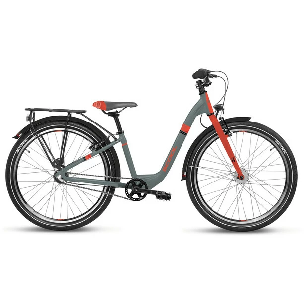 S'cool ChiX SL Alloy 24 7-S FW Kinder Grau/orange 3 S'cool ChiX SL Alloy 24 7-S FW Kinder Grau/orange