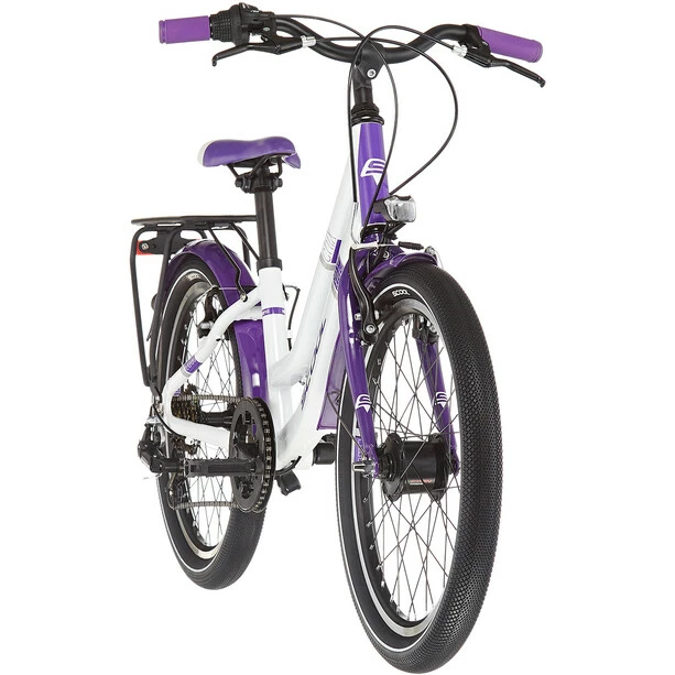 S'cool ChiX Twin Alloy 20 7-S Kinder Weiß/lila 5 S'cool ChiX Twin Alloy 20 7-S Kinder Weiß/lila – Bild 3