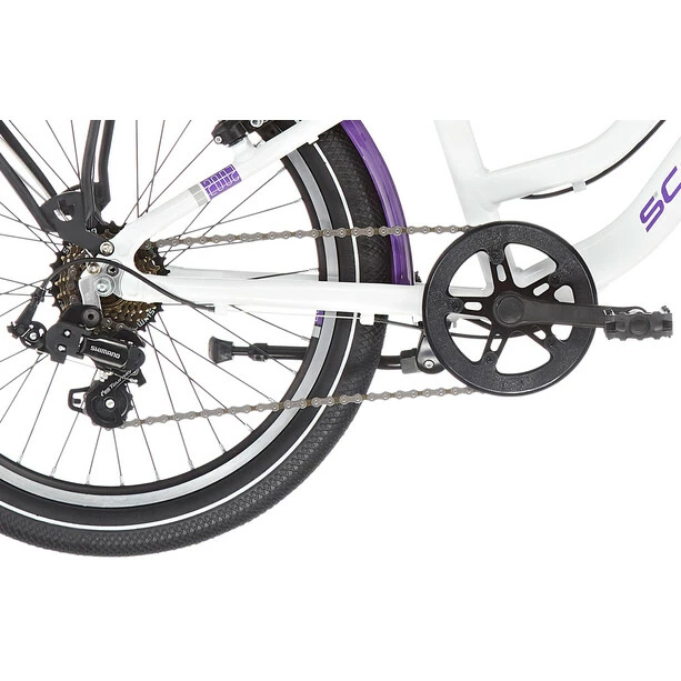 S'cool ChiX Twin Alloy 20 7-S Kinder Weiß/lila 8 S'cool ChiX Twin Alloy 20 7-S Kinder Weiß/lila – Bild 6