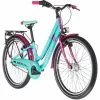 S'cool ChiX Twin Alloy 24 7-S Kinder Türkis/lila 2 S'cool ChiX Twin Alloy 24 7-S Kinder Türkis/lila -Cube Fahrradladen scool chix twin alloy 24 7 s kinder tuerkis violett 7