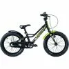 S'cool FaXe 16 3-S Alloy Kinder Schwarz 2 S'cool FaXe 16 3-S Alloy Kinder Schwarz -Cube Fahrradladen scool faxe 16 3 s alloy black lemon matt 1