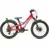 S'cool FaXe Disc 20-7S Kinder Rot/blau 1 S'cool FaXe Disc 20-7S Kinder Rot/blau -Cube Fahrradladen scool faxe disc 20 7s kids red light blue 1