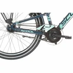 S'cool TroX EVO 24 7-S Kinder Grau -Cube Fahrradladen scool trox evo 24 7 s kinder anthrazit tuerkis 4