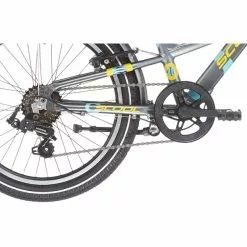 S'cool XXlite Alloy 20 7-S Kinder Grau -Cube Fahrradladen scool xxlite alloy 20 7 s kinder darkgrey mint 4