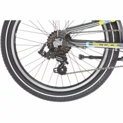 S'cool XXlite Alloy 20 7-S Kinder Grau -Cube Fahrradladen scool xxlite alloy 20 7 s kinder darkgrey mint 5