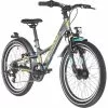 S'cool XXlite Alloy 20 7-S Kinder Grau -Cube Fahrradladen scool xxlite alloy 20 7 s kinder darkgrey mint 7