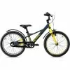 S'cool XXlite EVO 18-3S Mit Freilauf Kinder Grau/gelb -Cube Fahrradladen scool xxlite evo 18 3s freewheel kids dark grey yellow 1
