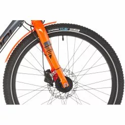 S'cool XXlite EVO Disc 24 8-S Kinder Grau/orange -Cube Fahrradladen scool xxlite evo disc 24 8 s kinder grey orange matt 3