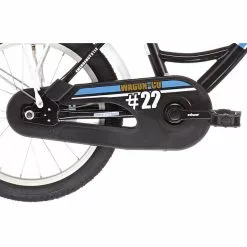 Vermont City Police 16" Kinder Schwarz 12 Vermont City Police 16" Kinder Schwarz -Cube Fahrradladen vermont city police 16 kids black white 4