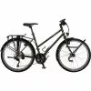 Vsf-fahrradmanufaktur Vsf Fahrradmanufaktur TX-400 Trapez XT 30-Gang HS33 Schwarz/oliv -Cube Fahrradladen vsf fahrradmanufaktur tx 400 trapeze xt 30 speed hs33 black olive matt 1