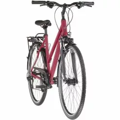 Winora Domingo 21 Trapez Rot -Cube Fahrradladen winora domingo 21 trapeze chestnut matte 3